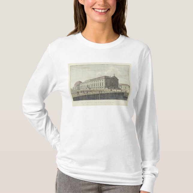 T-shirt Le théatre de l'opéra, Berlin (Devant)