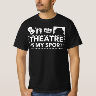 T-shirt Le Théâtre Est Mon Sport
