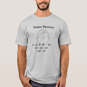 T-shirt Le théorème de Thales
