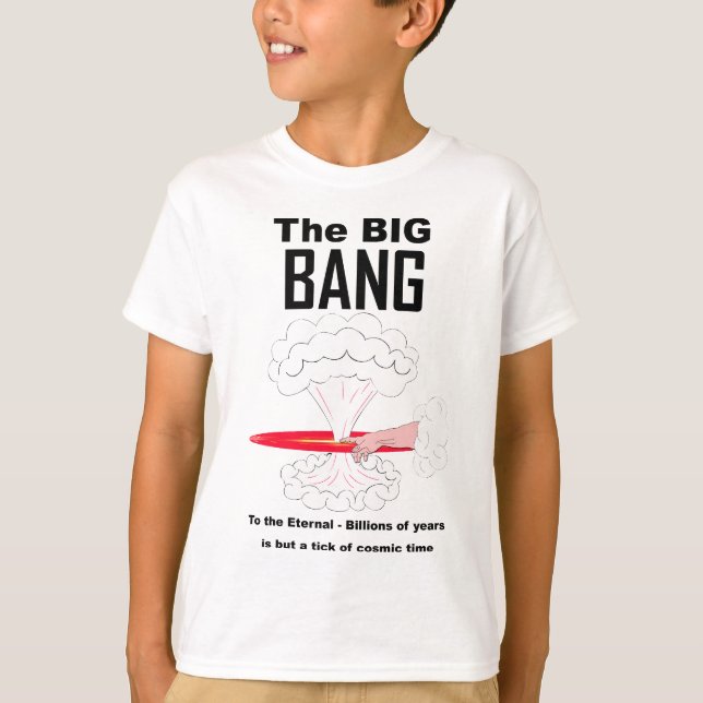 T-shirt Le théorie du Big Bang (Devant)