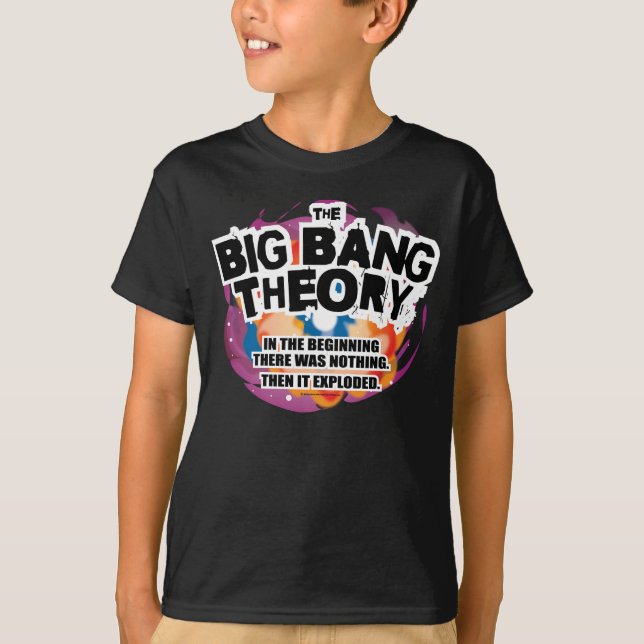 T-shirt Le théorie du Big Bang (Devant)