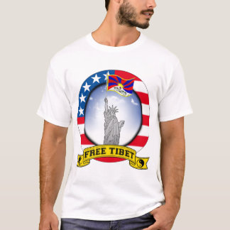 T-shirt le Thibet libre