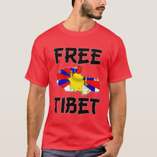 T-shirt le Thibet libre