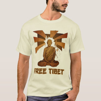 T-shirt le Thibet libre