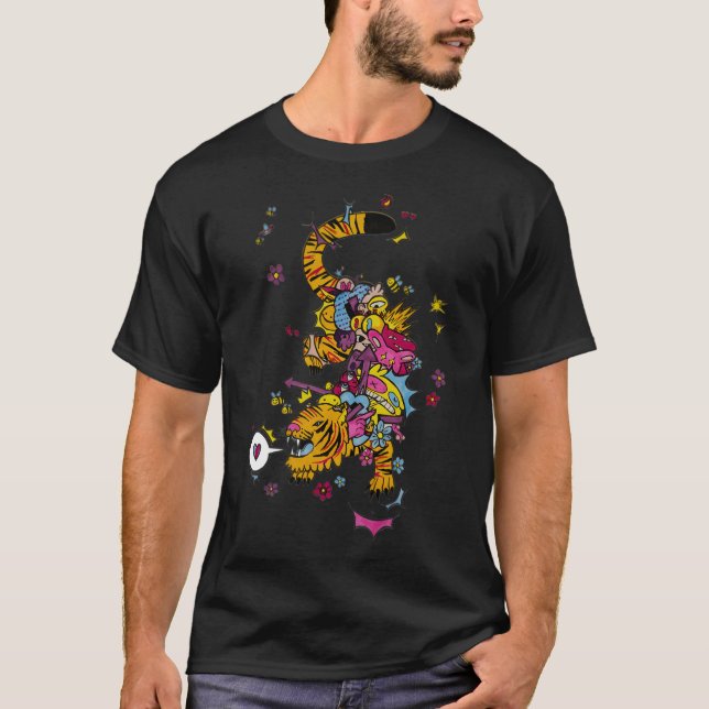 T-shirt Le Tigre (Devant)