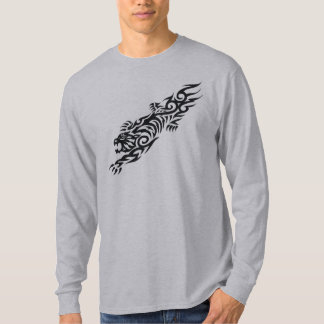 T-shirt le tigre tribal 02 des hommes