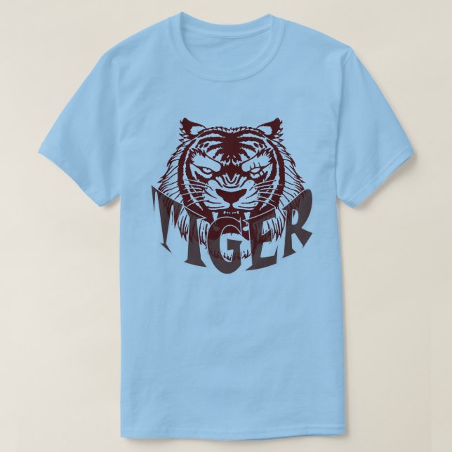 T-SHIRT LE TIGRE VEUT MANGER SA PROIE (Design devant)