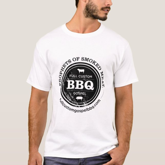 T-shirt Le timbre des hommes de FCG-BBQ (Devant)