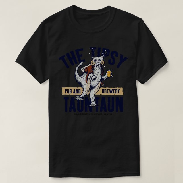T-shirt Le Tipsy Tauntaun (Design devant)