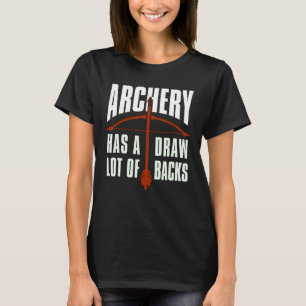 T-shirt Le Tir À L'Arc A Beaucoup Crossbow Chasse À Porter