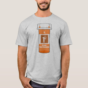 T-shirt Le tir à l'arc est ma drogue