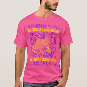 T-shirt Le Tissu De La Réalité Écrase L'Horreur De La Gren