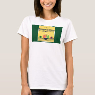 T-shirt Le ton chaud et célébratif de Kwanzaa de SlipperyJ
