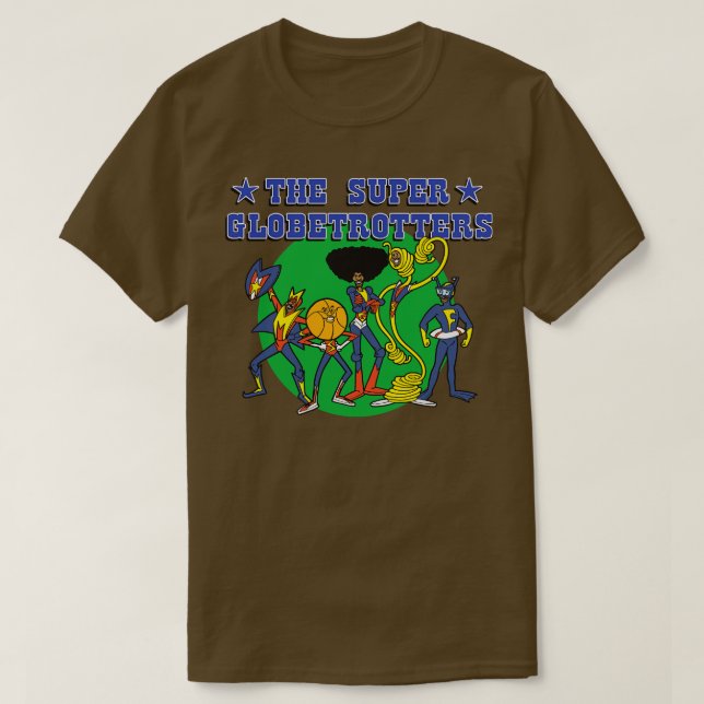 T-shirt Le toon Super Globetrotters (Design devant)