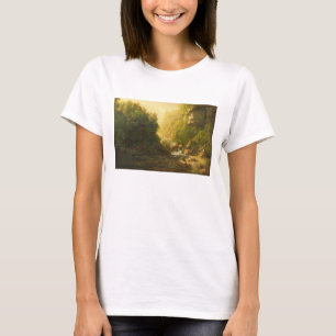 T-shirt Le torrent de montagne, c.1820-30 (huile sur la