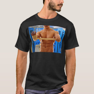 T-shirt Le torse nu de l'homme musclé de SlipperyJoe's abs