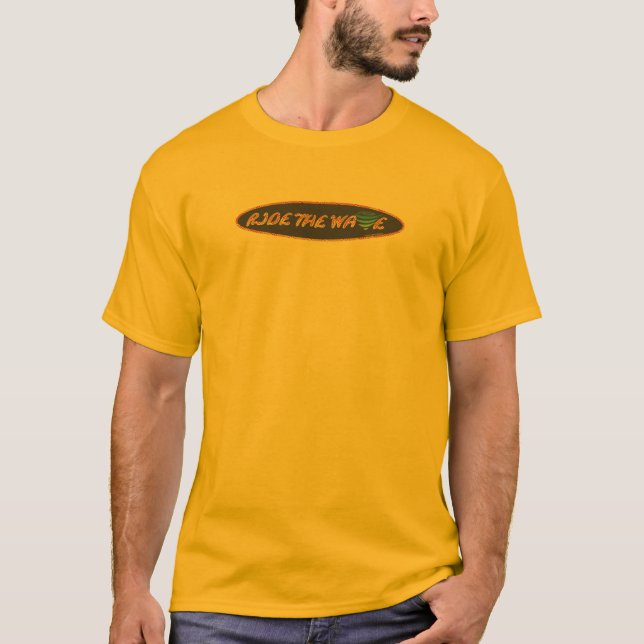T-shirt Le tour la pièce en t des hommes de vague (Devant)