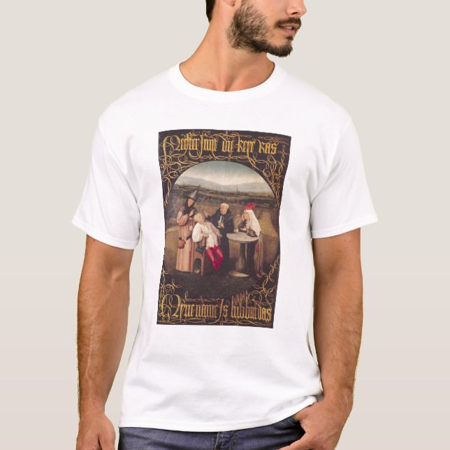 T-shirt Le traitement de la folie (Devant)