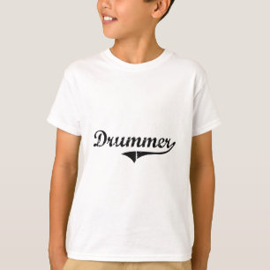 T-shirt Le travail de professionnel de batteur