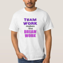 T-shirt - le "travail d'équipe fait le Dreamwork !