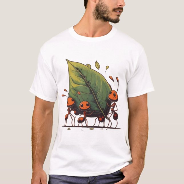 T-shirt Le travail d'équipe fait le travail du rêve (Devant)