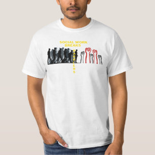 T-shirt Le travail social brise les barrières
