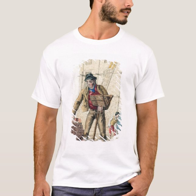 T-shirt Le travailleur du maçon (Devant)