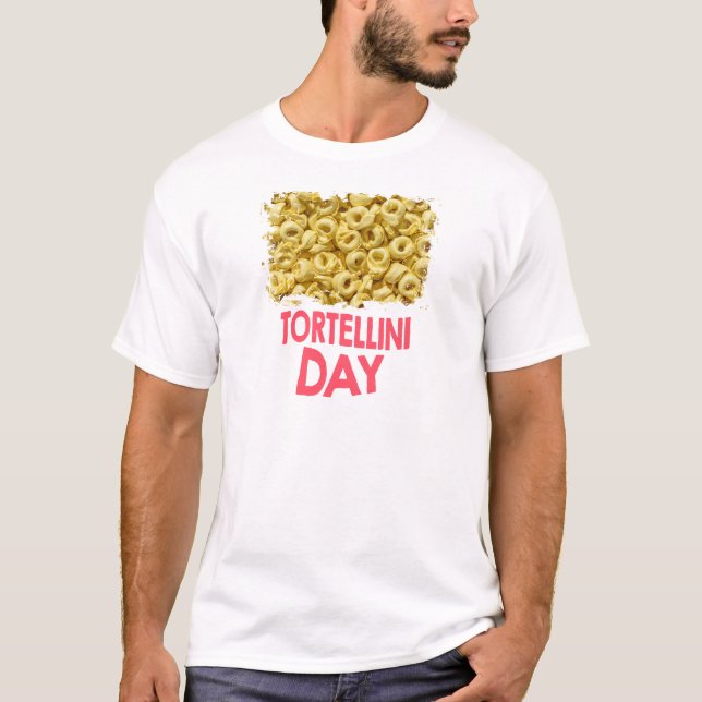 T-shirt Le treizième février - jour de Tortellini (Devant)