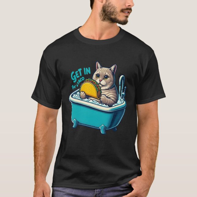 T-shirt Le tremblement de Feline Taco (Devant)