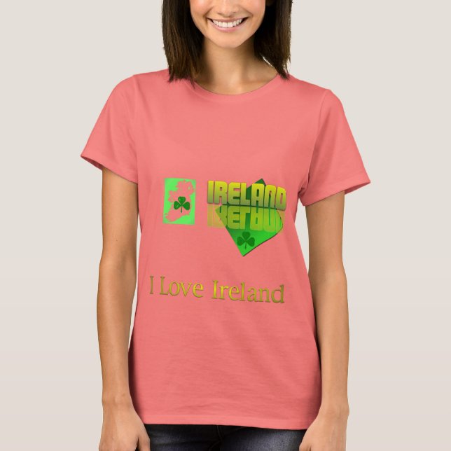 T-shirt Le trésor irlandais. (Devant)