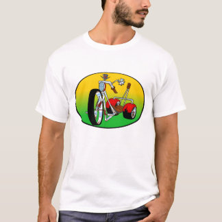 T-shirt le tricycle de tricycle était souteneur couperet