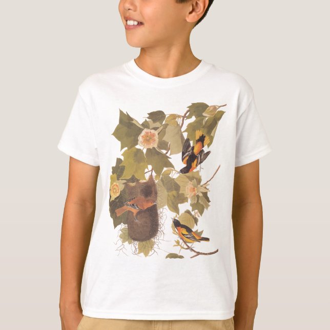 T-shirt Le trio oriental Baltimore d'Audubon (Devant)