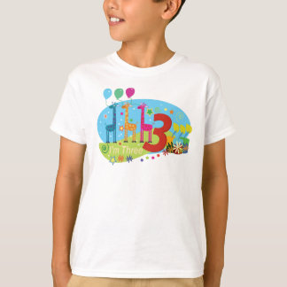 T-shirt le troisième anniversaire