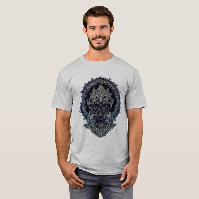 T-shirt "Le troisième chemin " (Devant entier)