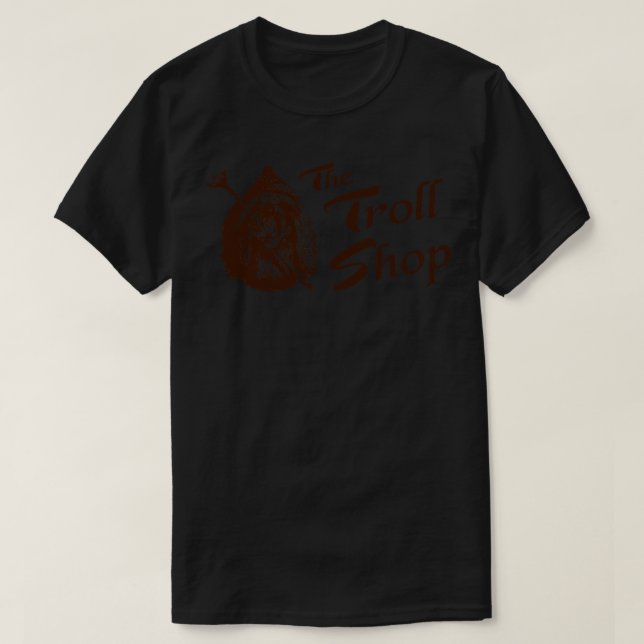 T-shirt Le Troll Shop Light (Design devant)