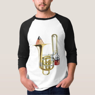 T-shirt Le trombone de basse de Stubbie