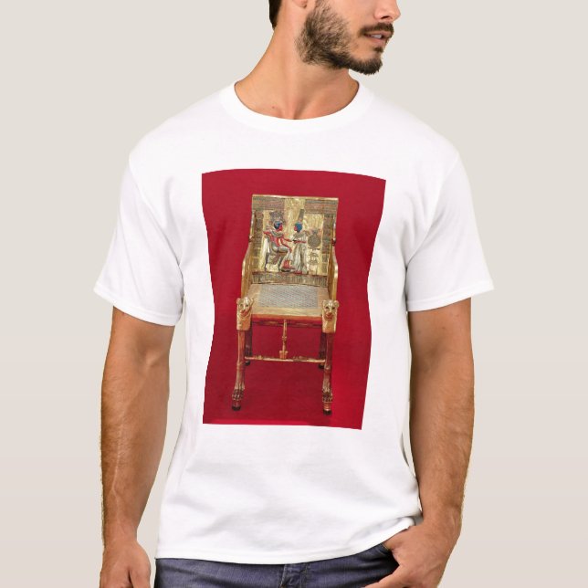 T-shirt Le trône, de la tombe de Tutankhamun (Devant)