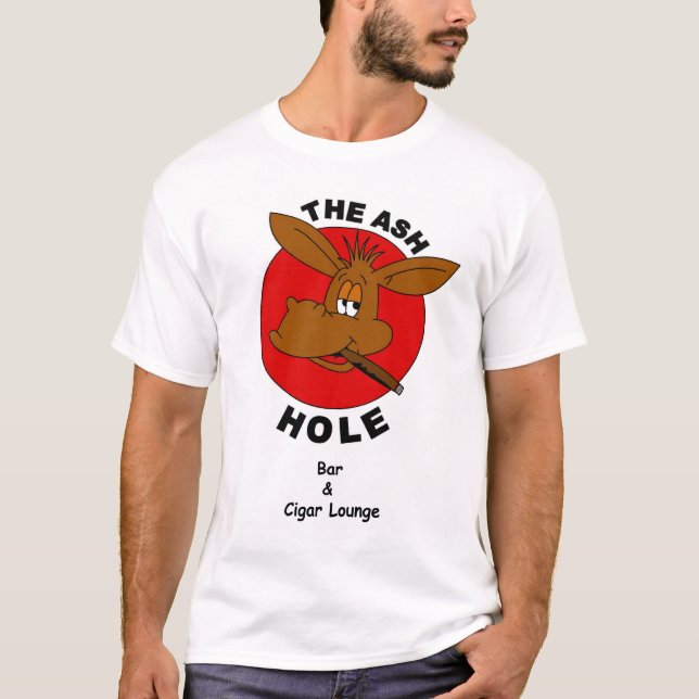 T-shirt Le trou de cendre (Devant)
