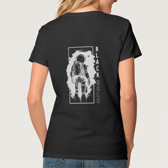 T-shirt Le trou noir (Dos)