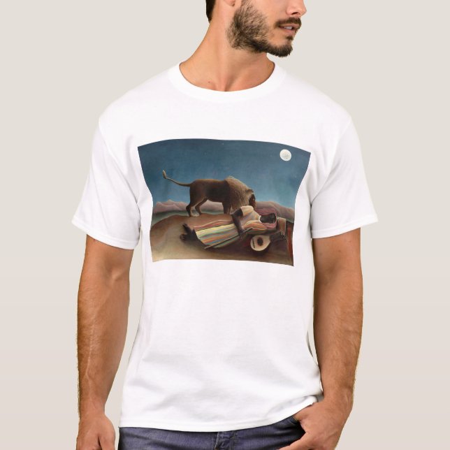 T-shirt Le Tsigane endormi, Henri Rousseau (Devant)