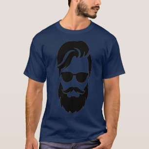 T-shirt Le type de la barbe