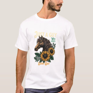 T-shirt Le type qui aime Derby