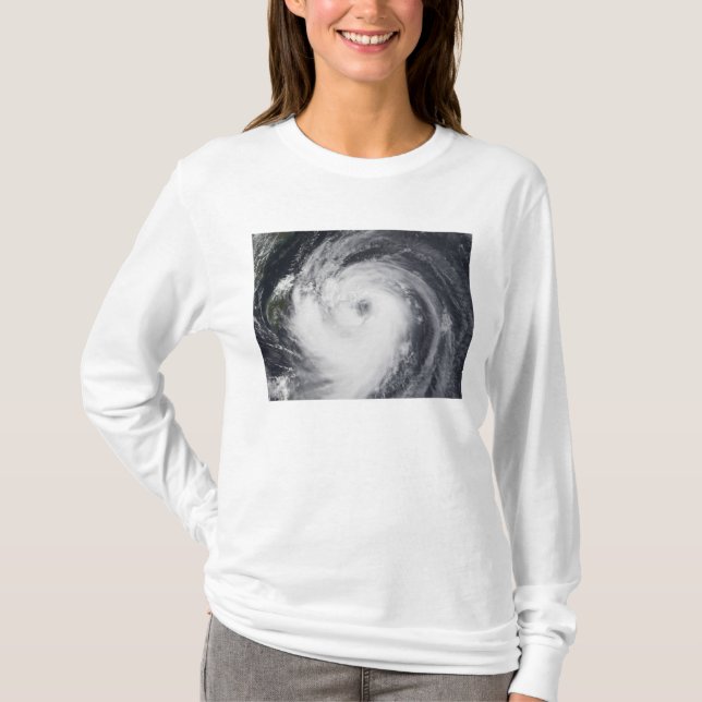 T-shirt Le typhon Chaba dans l'ouest de l'océan Pacifique (Devant)