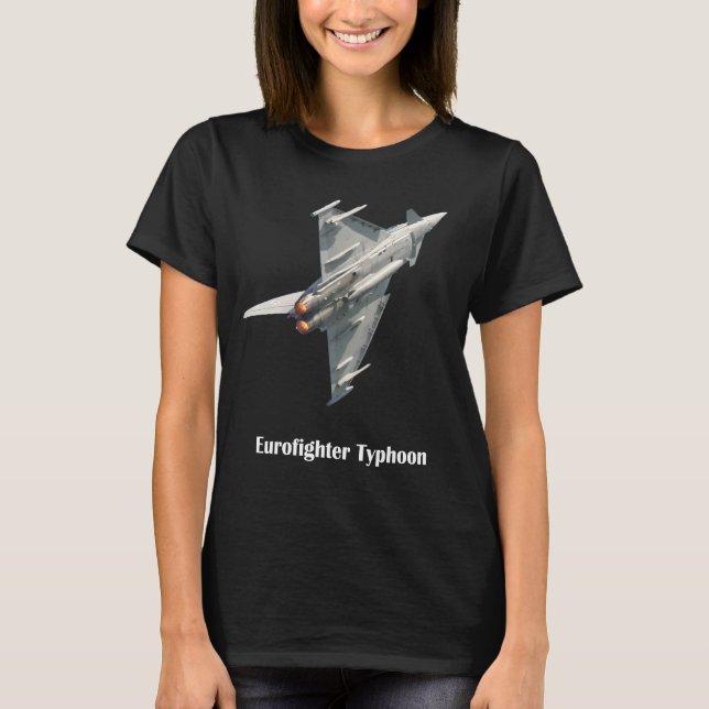 T-shirt Le typhon de l'Eurofighter (Devant)