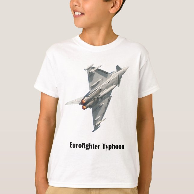 T-shirt Le typhon de l'Eurofighter (Devant)