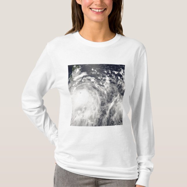 T-shirt Le typhon Fengshen au-dessus des Philippines (Devant)