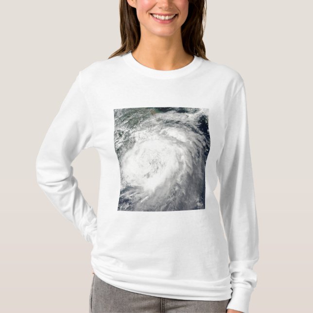 T-shirt Le typhon Morakot sur la Chine (Devant)