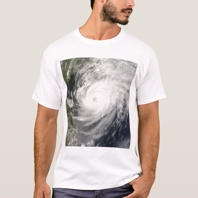 T-shirt Le typhon Neoguri approche de la Chine (Devant)