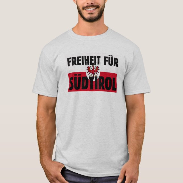 T-shirt Le Tyrol du sud (Devant)