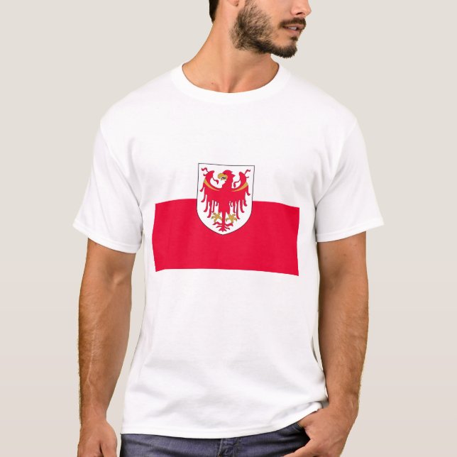 T-shirt Le Tyrol du sud, Italie (Devant)